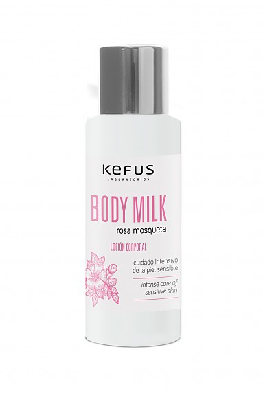 Loción Corporal Body Milk Rosa Mosqueta Kefus 100 ml